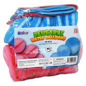 Wholesale - 16pcs REUSABLE SOFT SILICONE WATER BOMB BALLOONS C/P 50, UPC: 850038957599